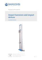 Impact hammers and impact devices - 1