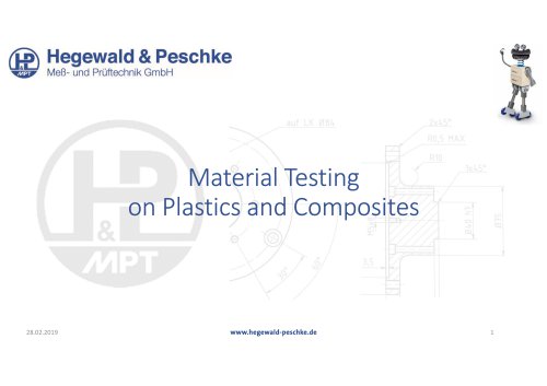 Material Testing on Plastics and Composites