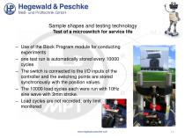 Mechanical testing of elements of microsystems technology - 14