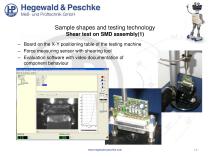 Mechanical testing of elements of microsystems technology - 16