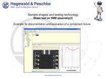 Mechanical testing of elements of microsystems technology - 17