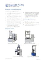 Modernisation of universal testing machines - 4