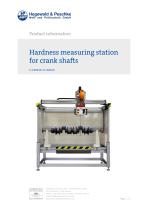 Rockwell hardness tester for crank shafts - 1