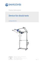 Shock test stand - 1