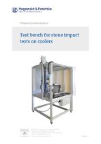 Stone impact tester - 1