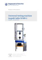 Universal testing machine inspekt table 50 kN-1 - 1