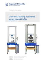 Universal testing machines series inspekt table 10 kN up to 250 kN - 1