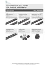 Lead Screws & Threaded Nuts 2014-1