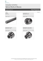 Splined Shafts & Sleeves 2014-1