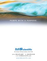 KD Scientific syringe pump brochure - 8