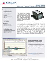 shock and vibration recorder Shock101-EB - 1