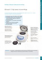 Microspin 12 high-speed mini centrifuge - 1