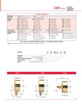 300 Series Brass Case Liquid Filled Pressure Gauges-2