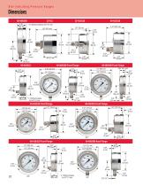 400/500 Series All Stainless Steel Pressure Gauges 400 Series Dry & 500 Series Liquid-3