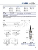 619/620 Series ATEX-Approved Explosion-Proof Pressure Transmitters - 2