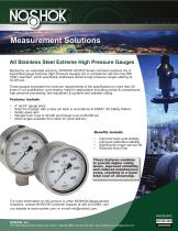 All Stainless Steel Extreme High Pressure Gauges-1