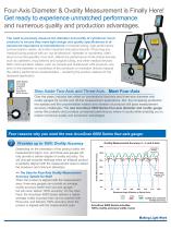 ACCUSCAN 6000 SERIES The industry’s only four-axis diameter and ovality gaugesfor products up to 50 mm - 2