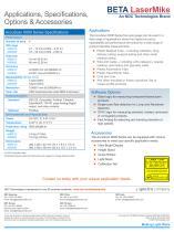 ACCUSCAN 6000 SERIES The industry’s only four-axis diameter and ovality gaugesfor products up to 50 mm - 4