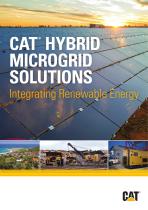 CAT® Hybrid Microgrid Solutions Integrating Renewable Energy - 1