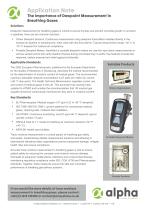 Application Note - Trace Moisture in Breathing Gases-2