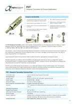 Lower Cost Dewpoint Transmitter PDT -60 to +20dp