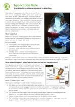 Trace Moisture In Welding-1
