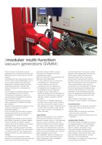 Modular multi-function vacuum generators GVMM-3