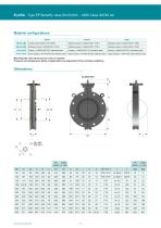 Double eccentric butterfly valve Elara - forged/ANSI cl.300 - 3