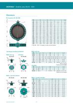 Elastomer-lined butterfly valve Desponia - 5