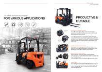 GX Plus Forklifts Pneumatic 2.0 to 3.0 ton Series-5