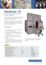 Hawkvac 15 Medium Voltage Indoor Metalclad Vacuum Switchgear - 1