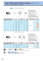 QUICK-FITTING JOINTS FOR MOLD COOLING - 1