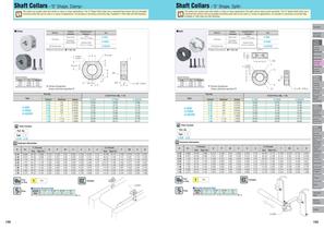 Shaft Collars -"D" Shape, Clamp- - 1