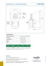 PSG8.2.3D Sec 22 Hazardous Area Ringers & Loudspeakers - 8