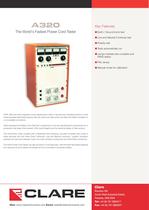 Clare A320 Datasheet - 1