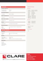 Clare SafeTest Luminaire (STL) Datasheet - 2