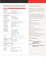 PowerTest 1557 Datasheet - 2