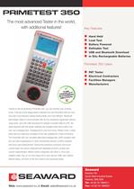 PrimeTest 350 Datasheet - 1