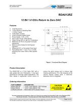 Digital to Analog Converters (DAC) RDA012RZ-1