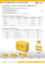 FLUSH MOUNTING JUNCTION BOXES - 11