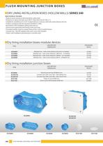 FLUSH MOUNTING JUNCTION BOXES - 13