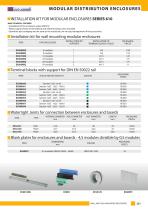 Modular distribution enclosures - 12