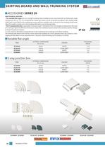 SKIRTING BOARD AND WALL TRUNKING SYSTEM - 9