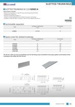 SLOTTED TRUNKINGS - 8