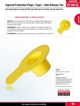 Captop EP 285GL Tapered protection plugs / caps - Side release tab-2