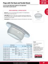 Captop EP 340 Plugs with flat head and parallel shank-2