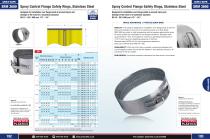 Spray Control Flange Safety Ring, Stainless Steel - 1