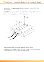 Instalation Guidlines for Piezo LEGS Caliper - 11