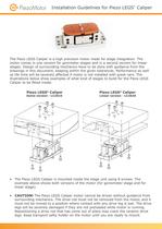 Instalation Guidlines for Piezo LEGS Caliper - 1