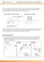 Installation Guidelines Piezo LEGS - 1